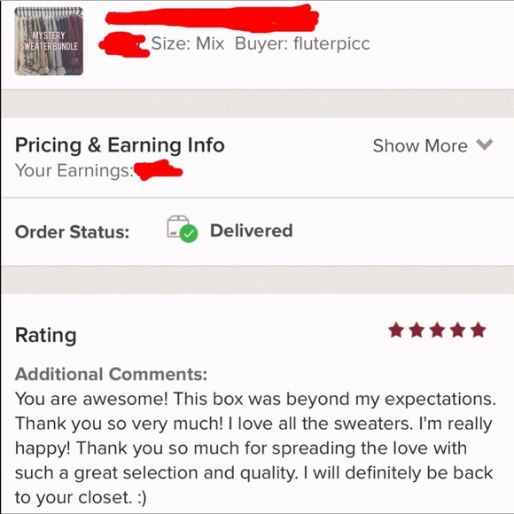 5 sweaters mystery box! - Picture 2 of 5